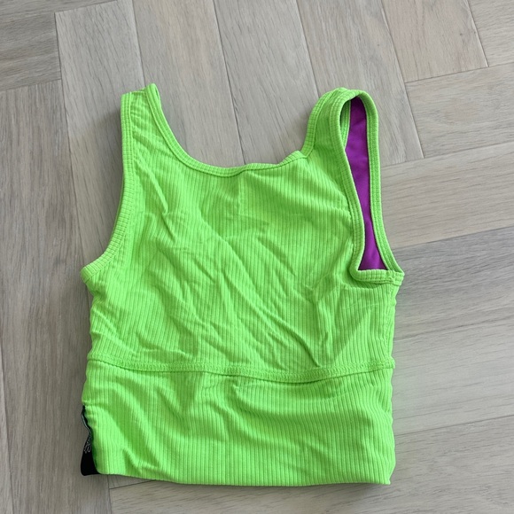 Tiger Friday Tops - Vibrant Green Women's Tank Top